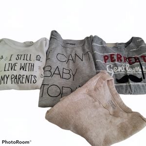 Baby Onesies Cute Bundle of 4